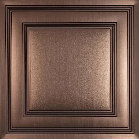 Ceilume Stratford 2ft x 2ft Bronze Ceiling Tile V1-STRATF-22BBR